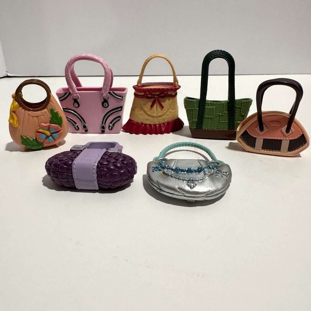 Barbie‎ Doll My Scene Collection Purse Lot of 7 Handbags - Accessories